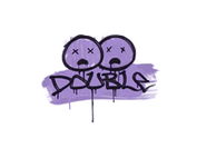 Sealed Graffiti | Double (Violent Violet) image