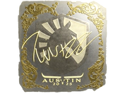 Sticker | Twistzz (Gold) | Austin 2025 image