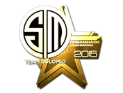 Sticker | Team SoloMid (Gold) | Cluj-Napoca 2015 image