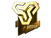 Sticker | Space Soldiers (Gold) | Boston 2018 image