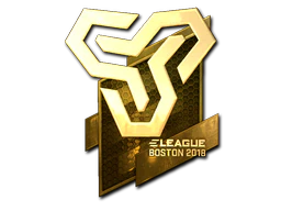 Sticker | Space Soldiers (Gold) | Boston 2018 image