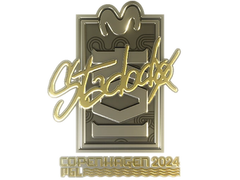 Sticker | stadodo (Gold) | Copenhagen 2024 image