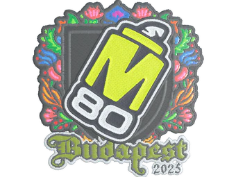 Sticker | M80 (Embroidered) | Budapest 2025 image