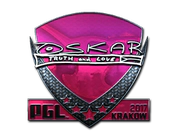 Sticker | oskar (Foil) | Krakow 2017 image