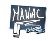 Sticker | Maniac | Cologne 2015 image