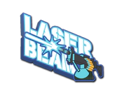 Sticker | Laser Beam image