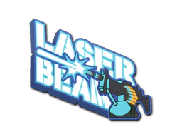 Sticker | Laser Beam image