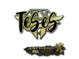 Sticker | TeSeS (Gold) | Antwerp 2022 image
