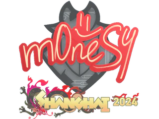 Sticker | m0NESY | Shanghai 2024