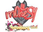 Sticker | m0NESY | Shanghai 2024 image