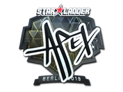 Sticker | apEX (Foil) | Berlin 2019 image