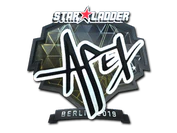 Sticker | apEX (Foil) | Berlin 2019 image