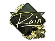 Sticker | rain (Gold) | Rio 2022 image