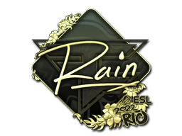 Sticker | rain (Gold) | Rio 2022 image