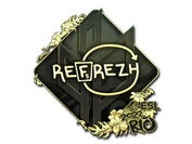 Sticker | refrezh (Gold) | Rio 2022 image