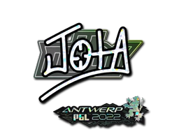 Sticker | JOTA (Glitter) | Antwerp 2022 image
