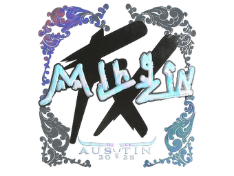 Sticker | mlhzin (Holo) | Austin 2025 image