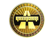 Sticker | Overpass (Gold) image