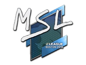 Sticker | MSL | Boston 2018 image