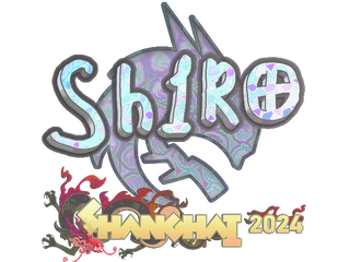 Sticker | sh1ro (Holo) | Shanghai 2024