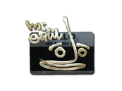 Sticker | Hello Galil AR (Gold) image