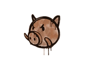 Sealed Graffiti | Piggles (Tiger Orange) image