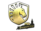 Sticker | Team Liquid (Gold) | Stockholm 2021 image