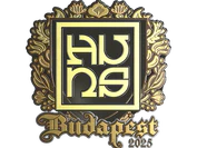 Sticker | The Huns (Gold) | Budapest 2025 image