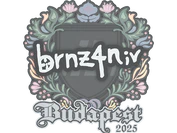 Sticker | brnz4n | Budapest 2025 image