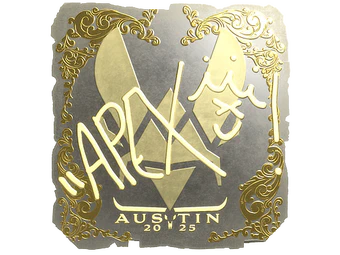 Sticker | apEX (Gold) | Austin 2025 image