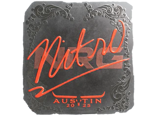 Sticker | nitr0 (Foil) | Austin 2025