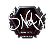 Sticker | Snax (Foil) | London 2018 image