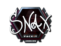 Sticker | Snax (Foil) | London 2018 image