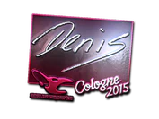 Sticker | denis (Foil) | Cologne 2015 image