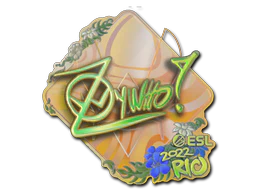 Sticker | ZywOo (Holo) | Rio 2022 image