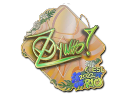Sticker | ZywOo (Holo) | Rio 2022 image