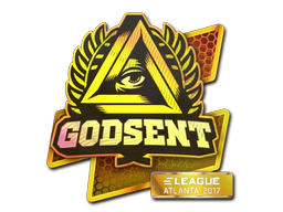 Sticker | GODSENT (Holo) | Atlanta 2017 image
