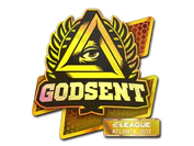 Sticker | GODSENT (Holo) | Atlanta 2017 image
