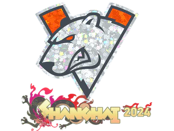 Sticker | Virtus.pro (Glitter) | Shanghai 2024 image