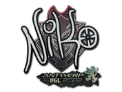 Sticker | NiKo | Antwerp 2022 image