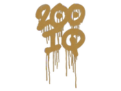 Sealed Graffiti | 200 IQ (Desert Amber) image