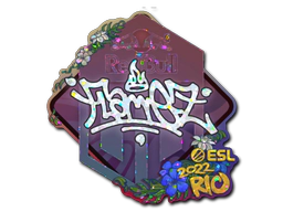 Sticker | FlameZ (Glitter) | Rio 2022 image