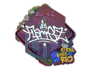 Sticker | FlameZ (Glitter) | Rio 2022 image