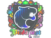 Sticker | FURIA (Holo) | Budapest 2025 image