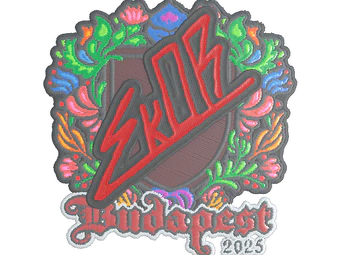 Sticker | sk0R (Embroidered) | Budapest 2025 image