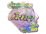 Sticker | n0rb3r7 (Holo, Champion) | Rio 2022 image