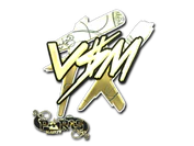 Sticker | v$m (Gold) | Paris 2023 image