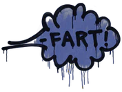 Sealed Graffiti | Fart (SWAT Blue) image