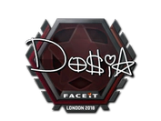 Sticker | Dosia | London 2018 image