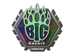 Sticker | BIG (Holo) | London 2018 image
